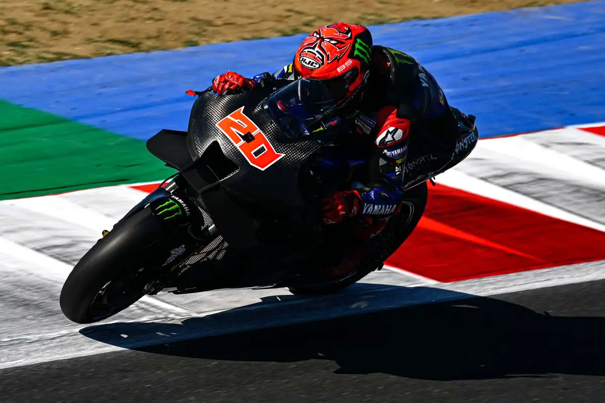 fabio quartararo test misano motogp 2023