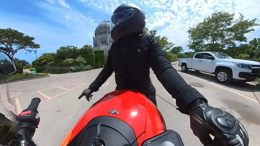 casque de moto GoPro