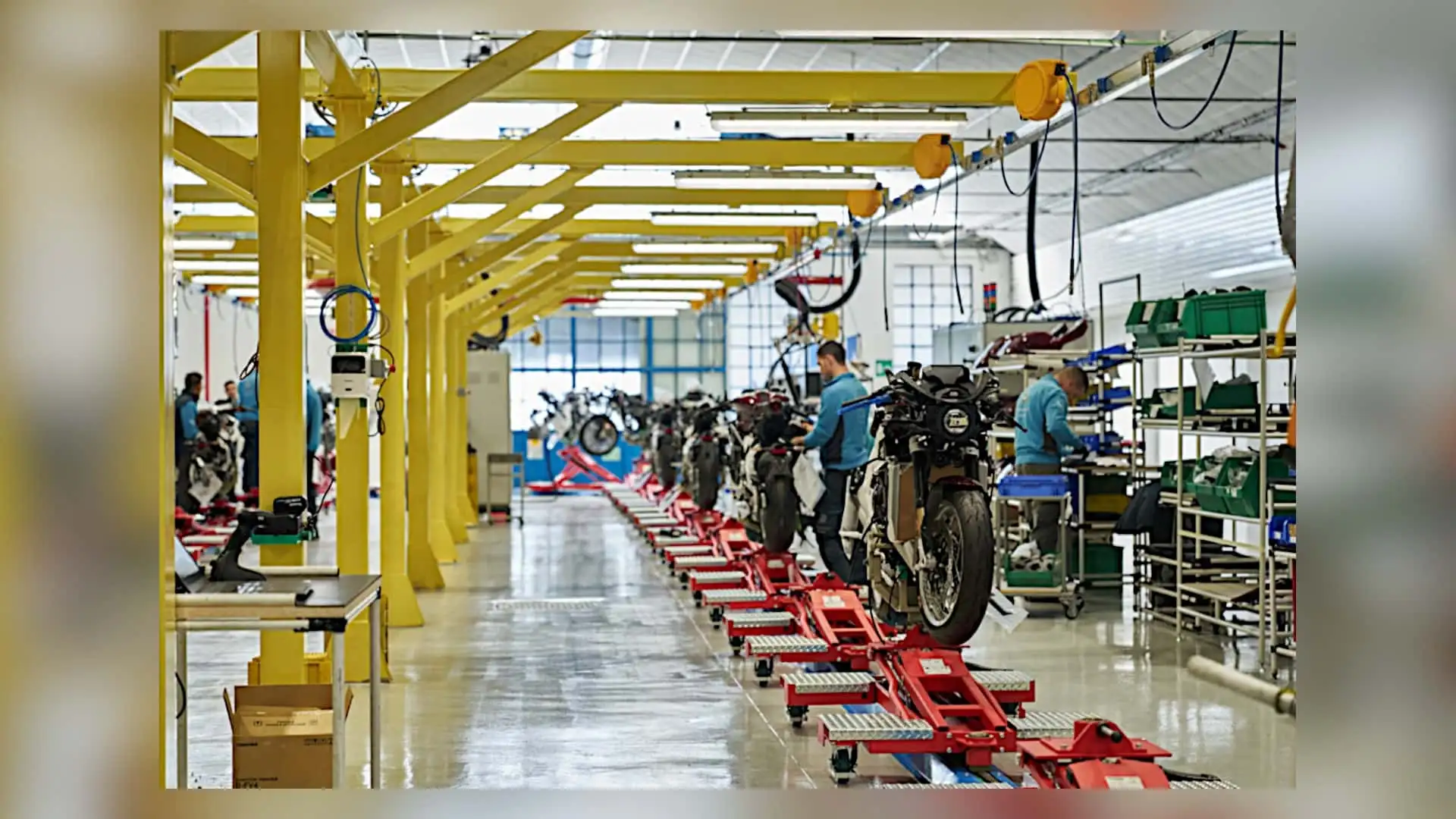 mv agusta new production line