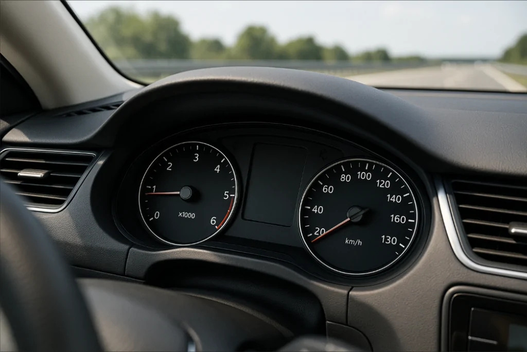 Régime moteur à 130