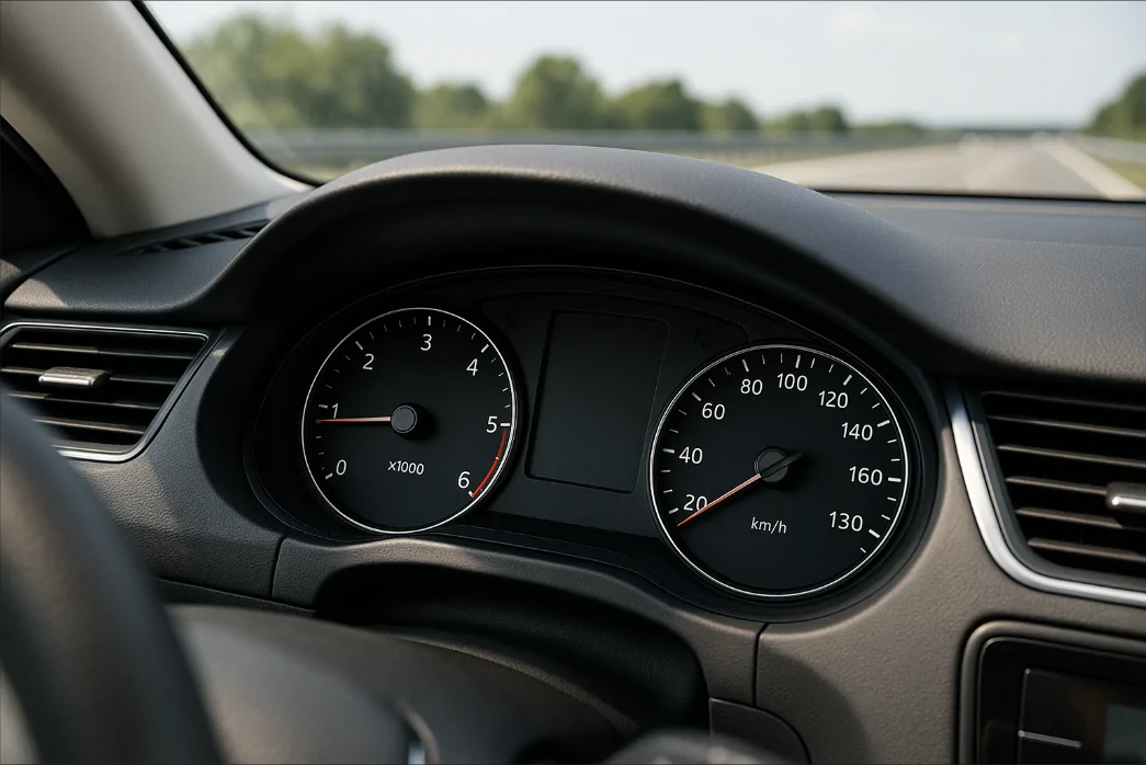 Régime moteur à 130