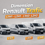 Dimensions Renault Trafic L2H1, L1H1, L2H2 : guide complet 2026 11 Dimension renault trafic