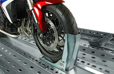 bloque roue moto remorque