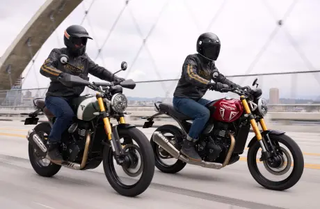 Triumph Speed 400 et scrambler 400 X