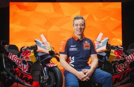 Interview du manager de l&rsquo;équipe KTM MotoGP, Francesco Guidotti.