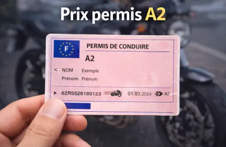 Prix permis A2