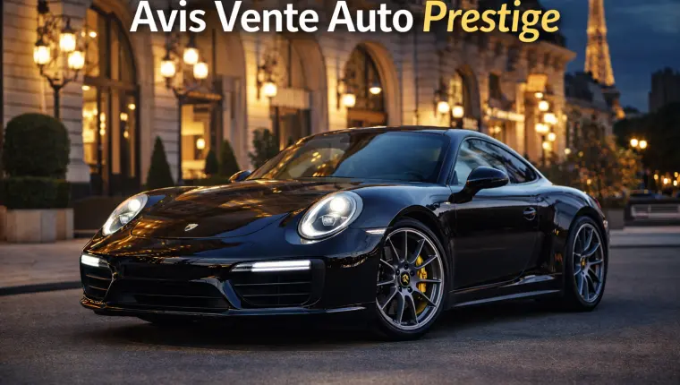 Vente auto prestige