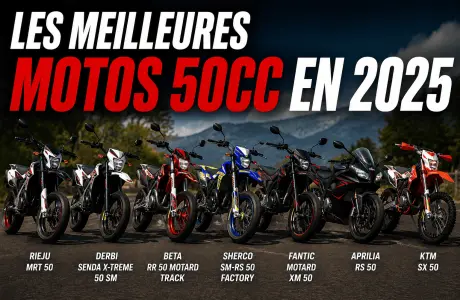Les meilleures motos 50cc