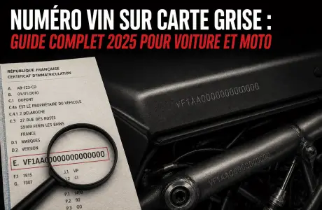 numéro vin sur carte grise